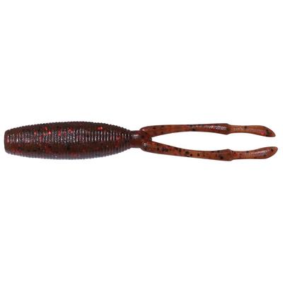 Megabass TK Twister Junior Inch Shrimp Miso Red Flake 37725 3.5