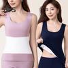 Winter Women Thermal Double-sided Velvet Vest Seamless Velvet-lined Fast Temperature Lock Heating Slim Fit Elastic Sleeveless Inner Wear Bottoming