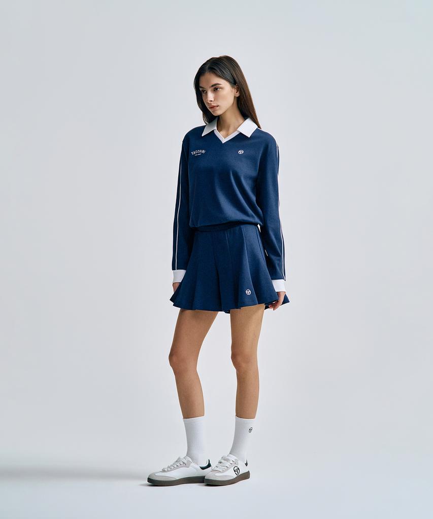 SERGIO TACCHINI W Double Knit Flare Shorts