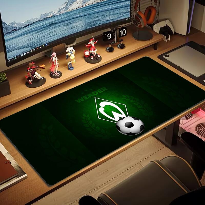 Коврик для мыши Werder Bremen Большой коврик для игрового стола Нескользящий коврик для ноутбука и планшета XXL Мини-коврик для ПК с заблокированным краем