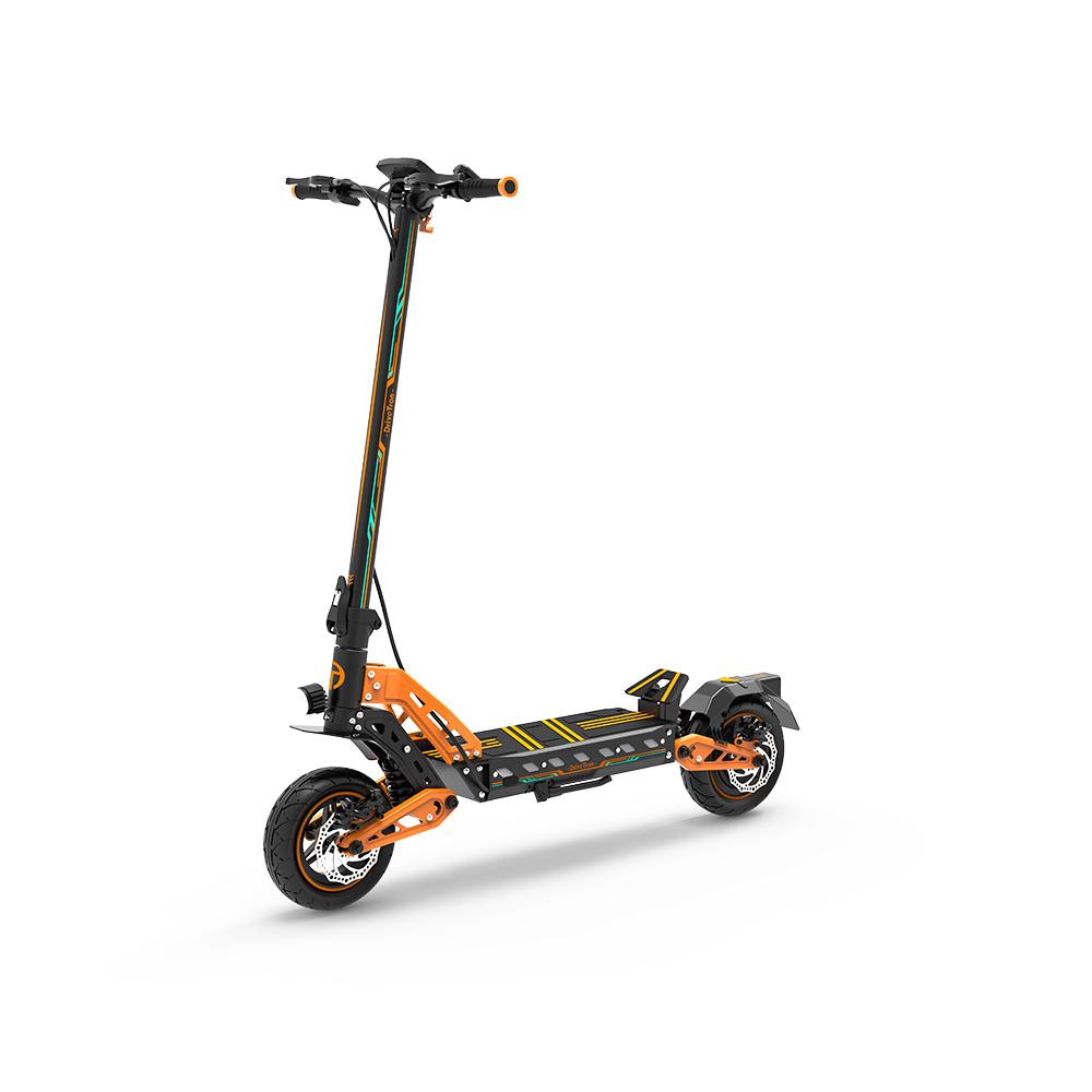 Складной электрический самокат DRIVETRON DT10 10" с мотором 1000 Вт и аккумулятором 48 В 15,6 Ач