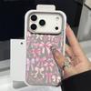 Чехол для телефона из ТПУ с текстурой кожи для iPhone 17 17e 16e 16 15 Pro Max 14 13 Pro Max 11 С рисунком в виде бантика Мягкая силиконовая задняя крышка