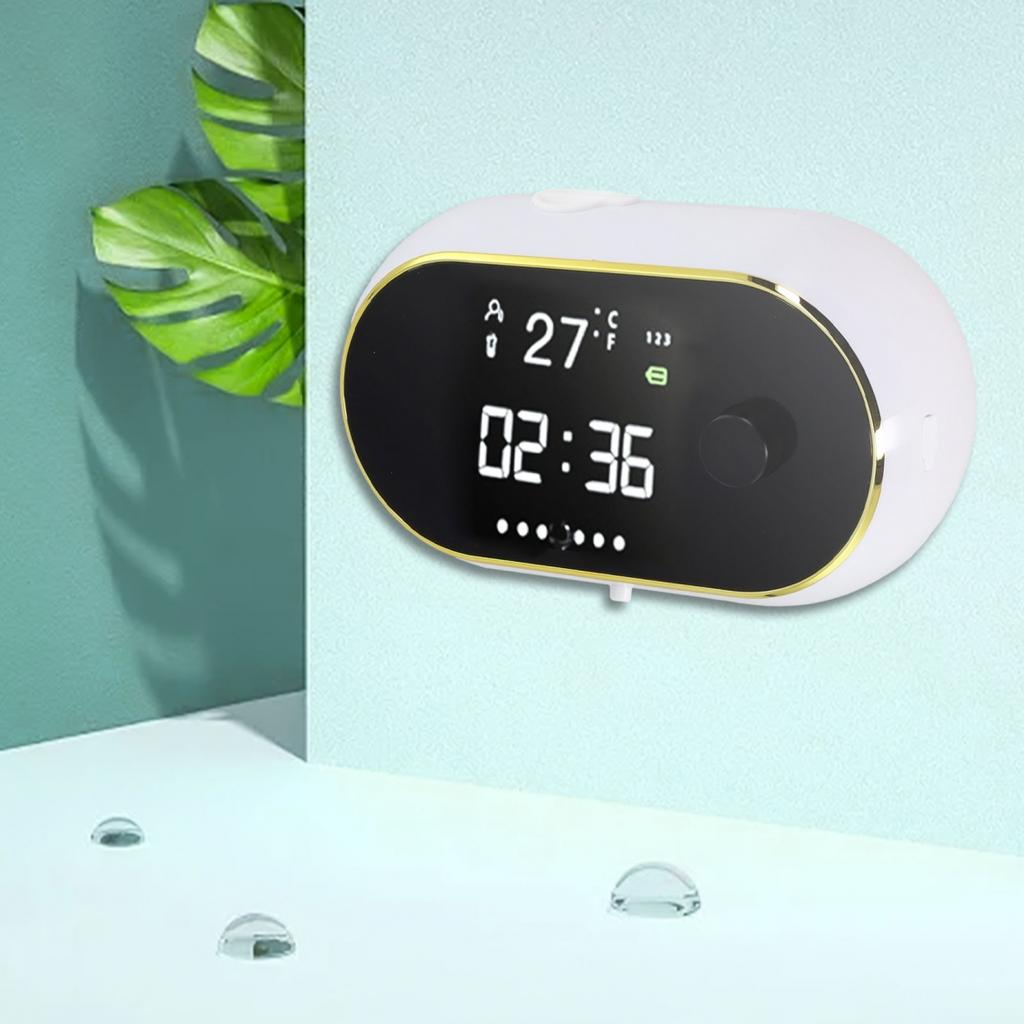 Диспенсер для мыла с большим HD-экраном и функцией самоочистки