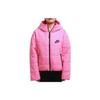 Logo Printed Long Sleeve Cotton Jacket Women Jackets Pink CZ1467-607