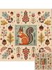 Embroidery Kit Picture of Full Cross, Cross Star
