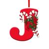 New Creative English Letter Hanging Acrylic Flat Christmas Tree Home Party Decoration Gift