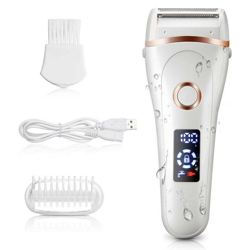 MOONN PDTO ЖК-дисплей, электробритва, женская электробритва для лица, бикини, для удаления волос на ногах и теле