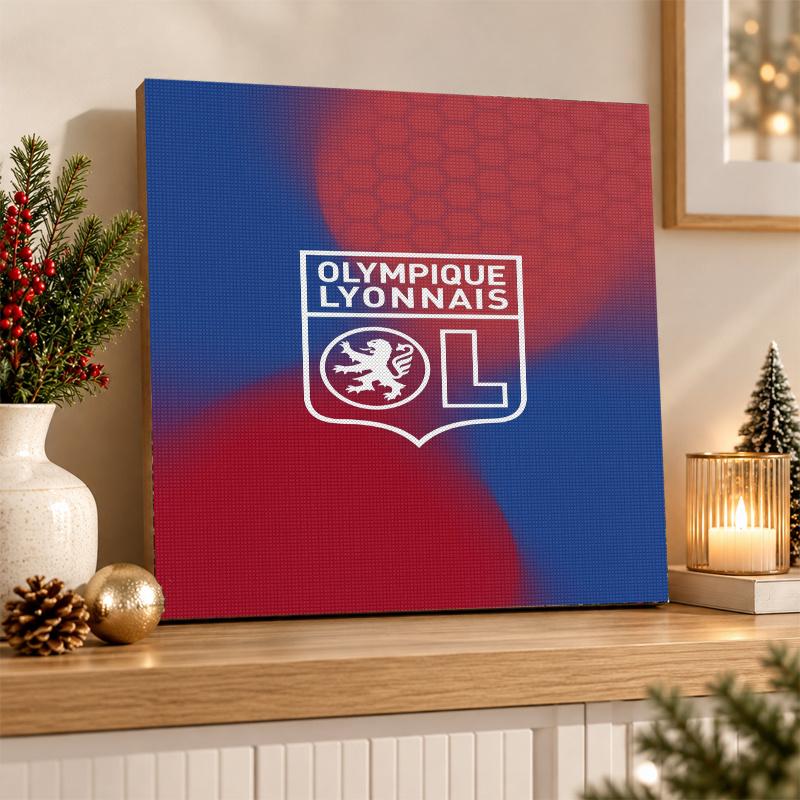 Lyon FC Diamond Painting Kit 5D Full Drill DIY Diamond Mosaic Wall Art Home Decor