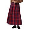 Afternoon Tea Living Skirt JN28 Tartan Check Tuck Skirt / Afternoon Tea Original Tartans M Red