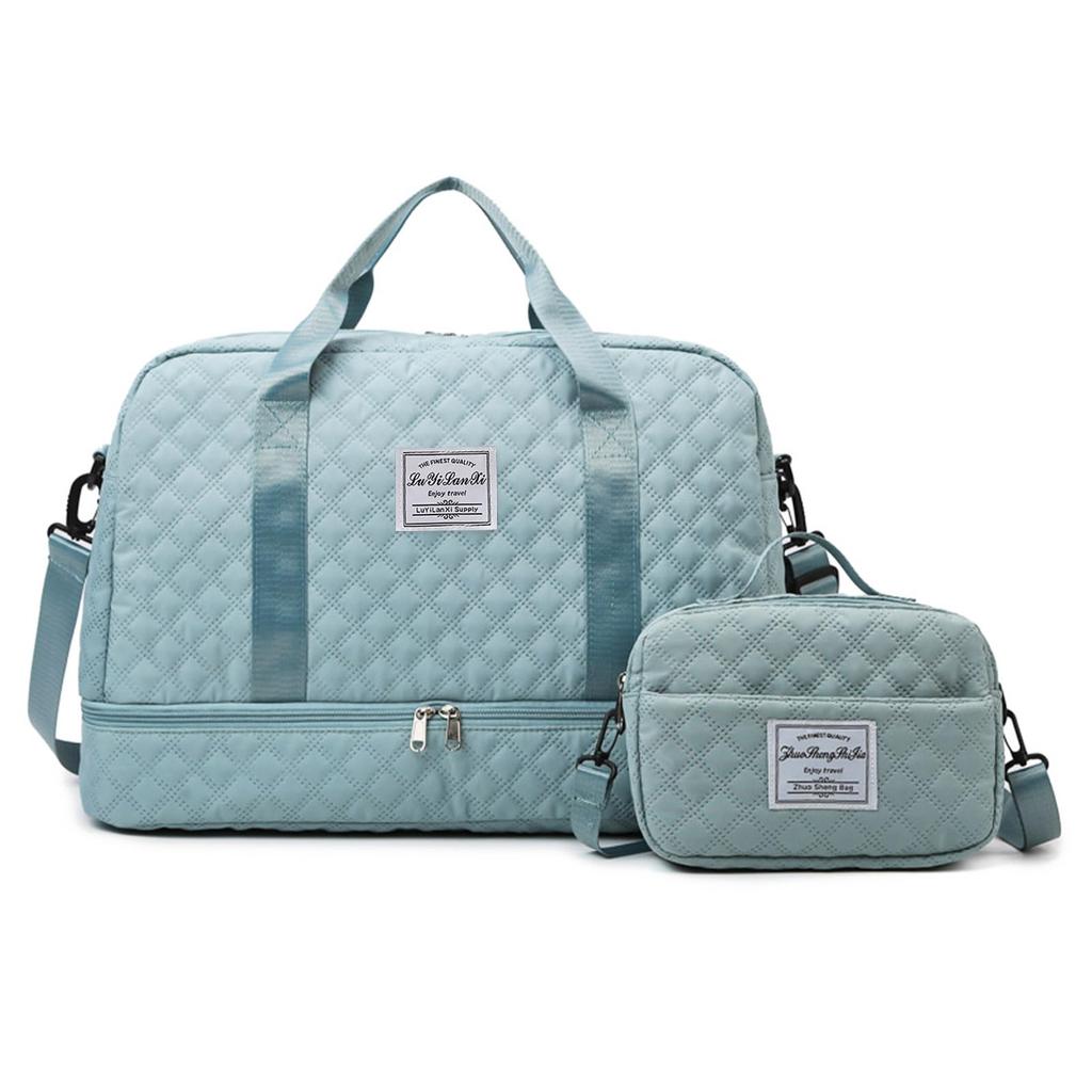 Boston Shoe Travel Main Bag Sub [Unibays] Large-capacity Bag, Unisex, Travel, Lightweight, Carry-on, Compartment, Foldable, Bag, Carry-on (mint Green,