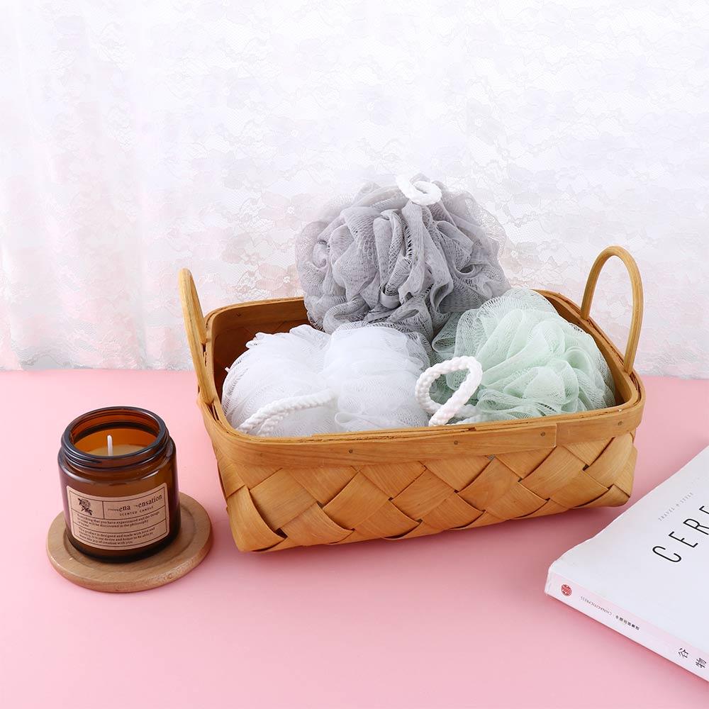 Design Cleaning Equipment Back Scrubber Wash Body Bath Ball Shower Brush Bath Flower Mesh Sponge