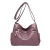 Middle-aged Women's Bag Mother Bag Women's Fashion Soft Leather Large Capacity Single Shoulder Crossbody Bag