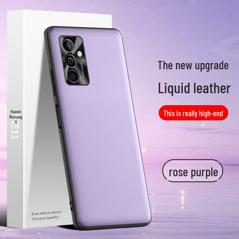Чехол для телефона Maimang 11 из жидкой кожи: Противоударный и грязеотталкивающий защитный чехол