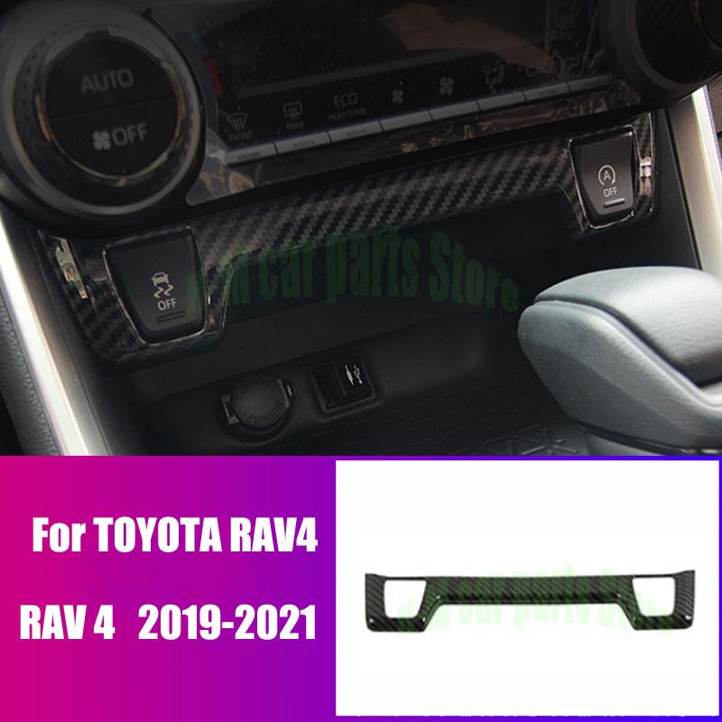 Для Toyota RAV4 XA50 автомобильные аксессуары матовый интерьер кнопка кондиционера переключатель кольцо крышка отделка подогрев сиденья