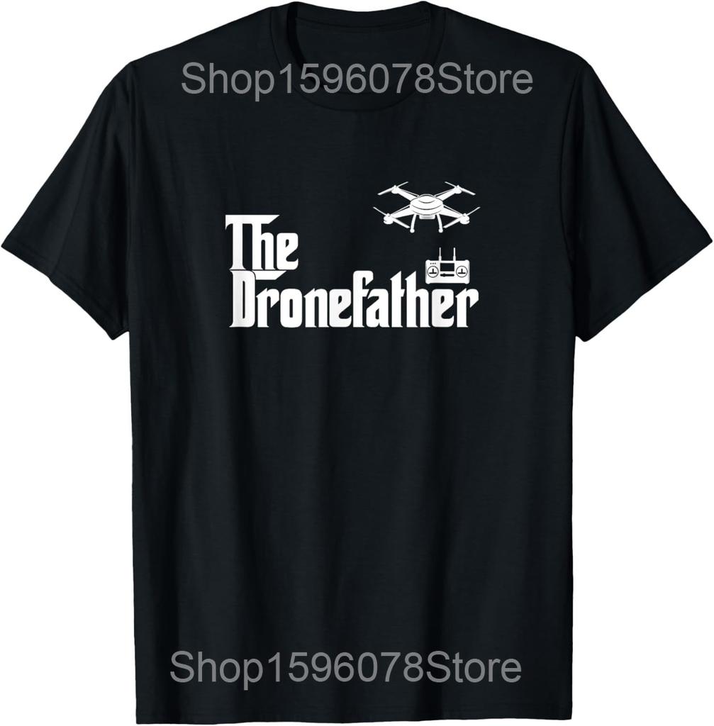 Funny Drone Pilot Design For Men Women Drone Operator T Shirts Streetwear Tee Shirt Short Sleeve Unisex Loose Clothing
