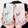 Роза Мода Бабочка Для Samsung A01 02 A03 Core 04 05 06 10 12 A13 14 5G 15 16 M02 12 Note 8 9 10 20 стекло Ультра чехол для телефона