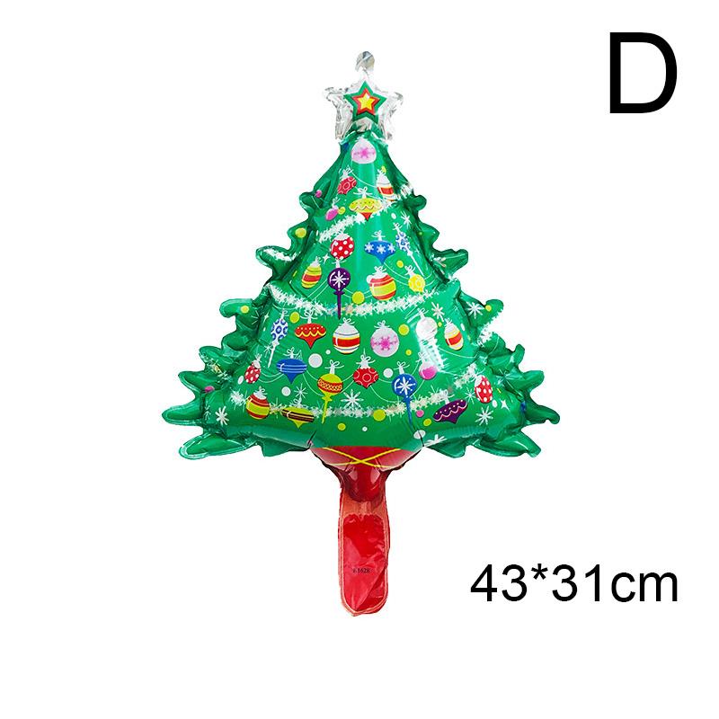 Christmas Balloons Mini Cartoon Aluminum Film Party Decorations