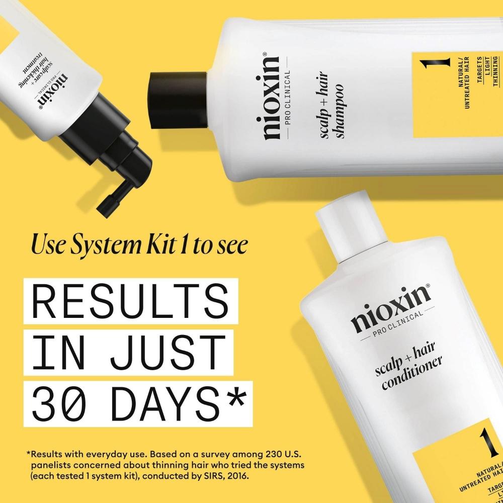 Nioxin Scalp + Hair Thickening System 1 Шампунь 33,8 унции