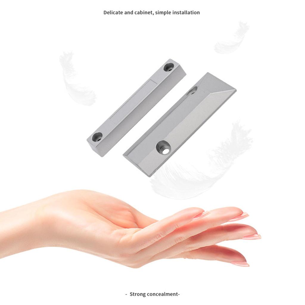 Датчик двери и окна, детектор домашней безопасности, магнитный датчик, противоугонная сигнализация для двери и окна, крепление на поверхности, сильная маскировка