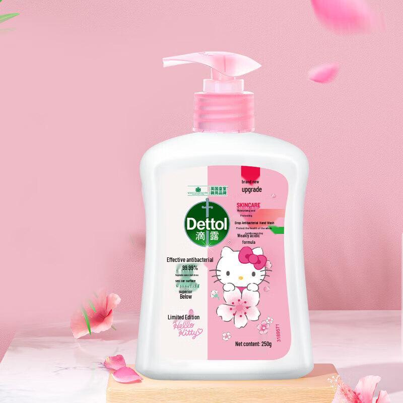 Dettol Moisturizing Hello Kitty Antibacterial Hand Soap 3-Pack
