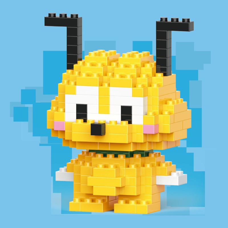 Совместимые кубики Lego Мультяшная фигурка животного Детские развивающие конструкторы