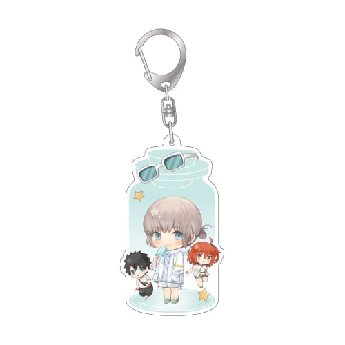 Algernon Product Fate/Grand Order Charatoria Acrylic Keychain Pretender/Oberon (Refreshing Summer Prince) Approx. W52 X H85mm (approx. 21.6 X 33.2 Inc