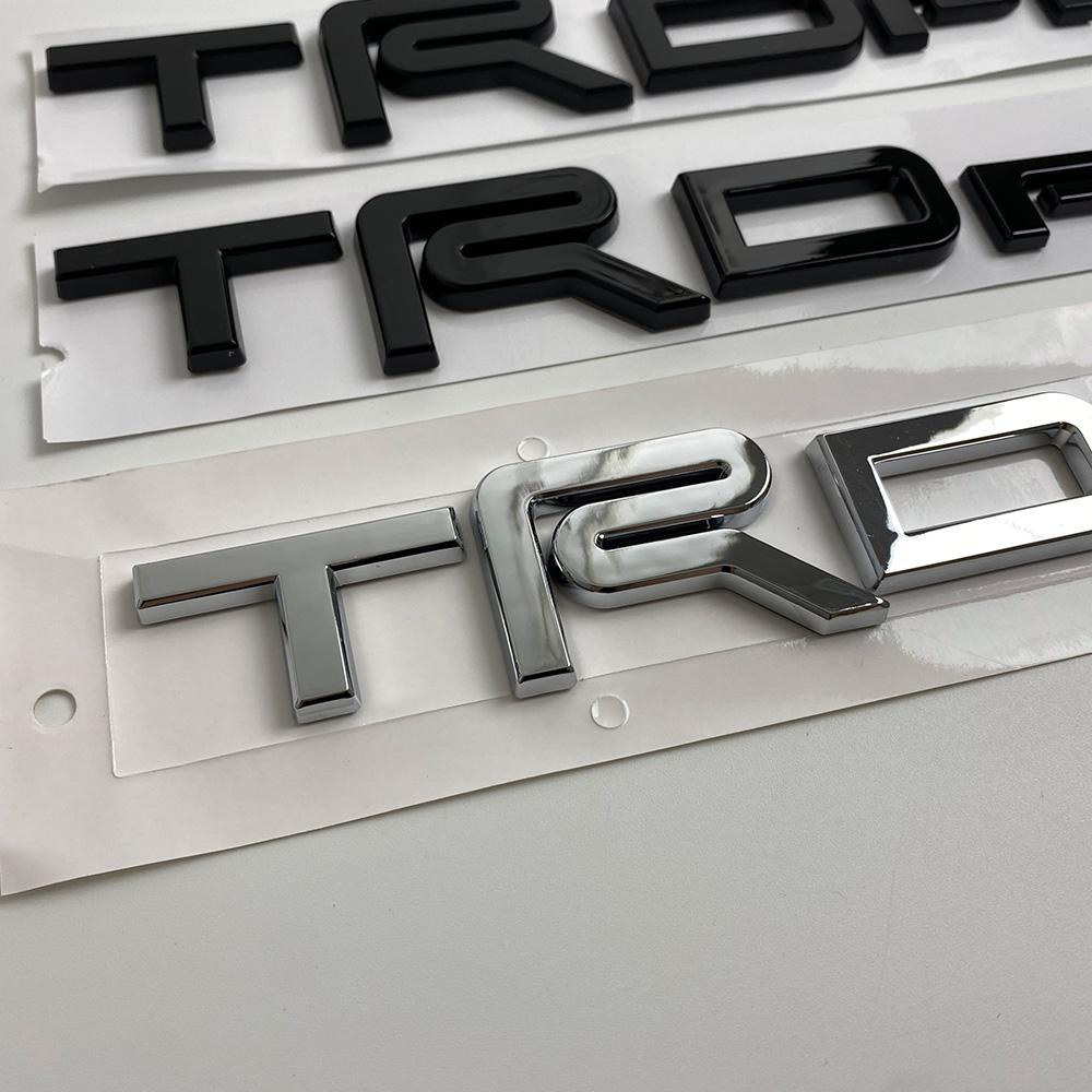 3D ABS TRD PRO Значок-наклейка на автомобиль для Toyota 4Runner Tundra Tacoma Sequoia Грузовик Внедорожник Внешний стайлинг