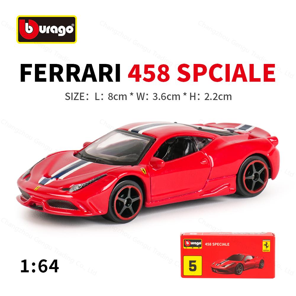 Ббураго 1:64 Ferrari 812 Daytona SP3 SF90 SP1 F40 488GTB 599GTO ENZO Статические литые модели Автомобили Коллекционные Хобби Модели Автомобилей Игрушки