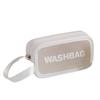 Multi-use Cosmetic Bag Handhold Durable Washable Large Capacity Portable Cosmetic Makeup Pouch