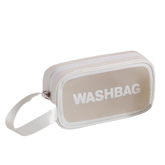 Multi-use Cosmetic Bag Handhold Durable Washable Large Capacity Portable Cosmetic Makeup Pouch