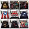 3D Skull Printed Bedding Set Duvet Cover Soft Comforter Cover Sets Gift