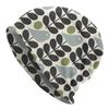 Orla Kiely Abstract Multi Stem Slouchy Beanie Hippie Winter Skullies Beanies Hats Adult Mid Century Scandinavian Knit Bonnet Cap