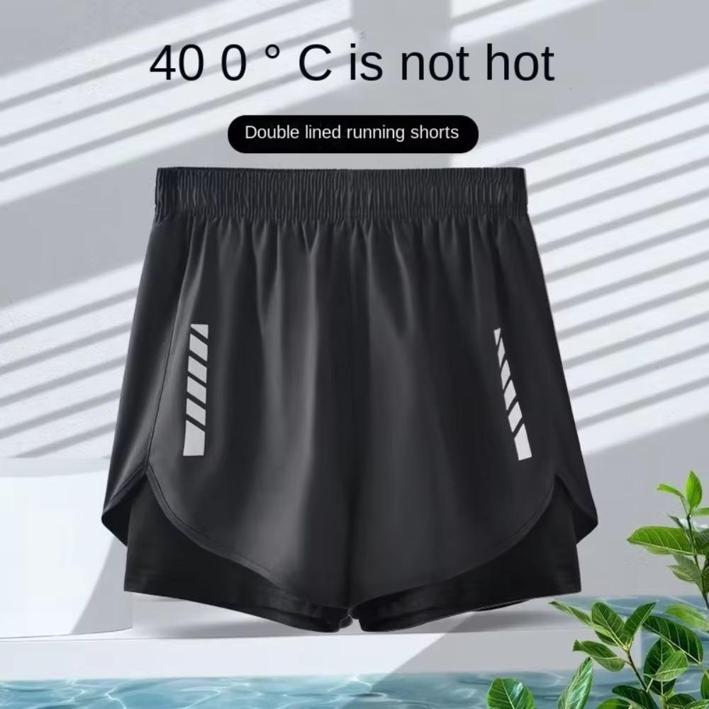 Anti Awkward Full Set Men's Swimsuit Anti Awkward New Design Hot Spring Swimwear Comfortable Quick-Dry Swim Pants Set Adult Use