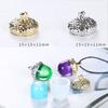 Holder 3D Solid Pendant Cap DIY Epoxy Jewelry Making Jewelry accessory Crafts Tools Silicone Mold