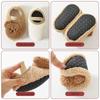 1PC Cartoon Bear Baby Shoes Winter Thick Warm Newborn Shoes Non-slip Soled Soft Plush Toddler Kids Boy Girls Infant First Walker