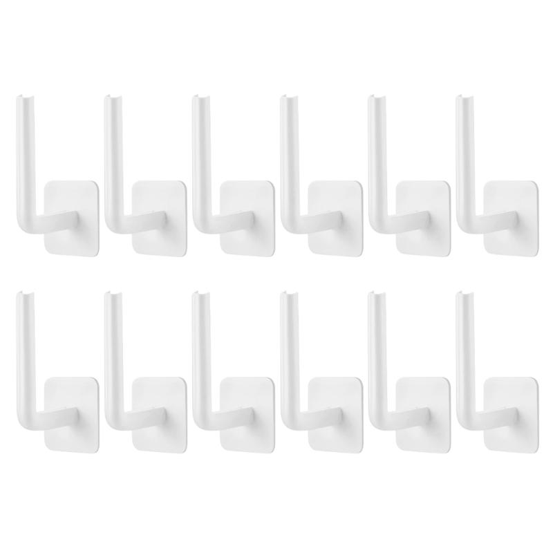 L-образные вешалки для шляп Держатели для бейсбольных кепок Настенный держатель для одежды Самоклеящийся держатель для шляп Аксессуары для ванной комнаты