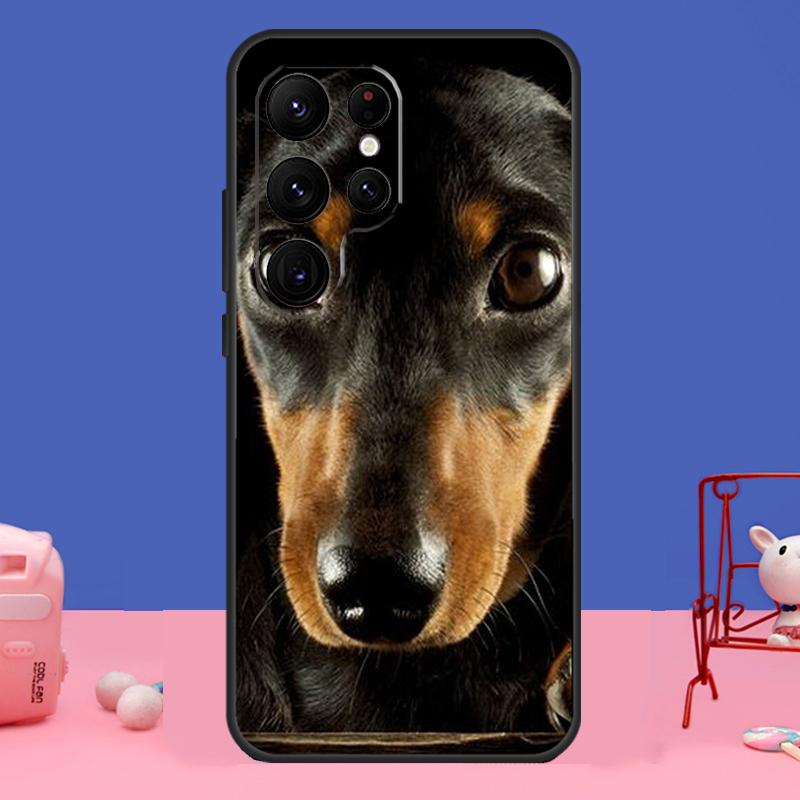 Dachshund Dog Case For Samsung Galaxy S24 Ultra S23 S22 S21 S20 FE Note 20 S8 S9 S10 Note 10 Plus Cover