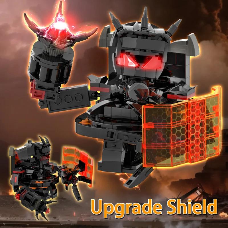 Горячие строительные блоки Skibidi Toilet Туалет Модернизированный G-Man&Dominator Фигурки Модель Титан Спикермен Игрушки для детей Рождественский подарок