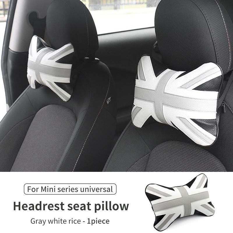 Подушка для шеи автомобиля, подголовник для сидений автомобиля для Mini Cooper F56 R56 U25 F55 F60, универсальная подушка безопасности для костей