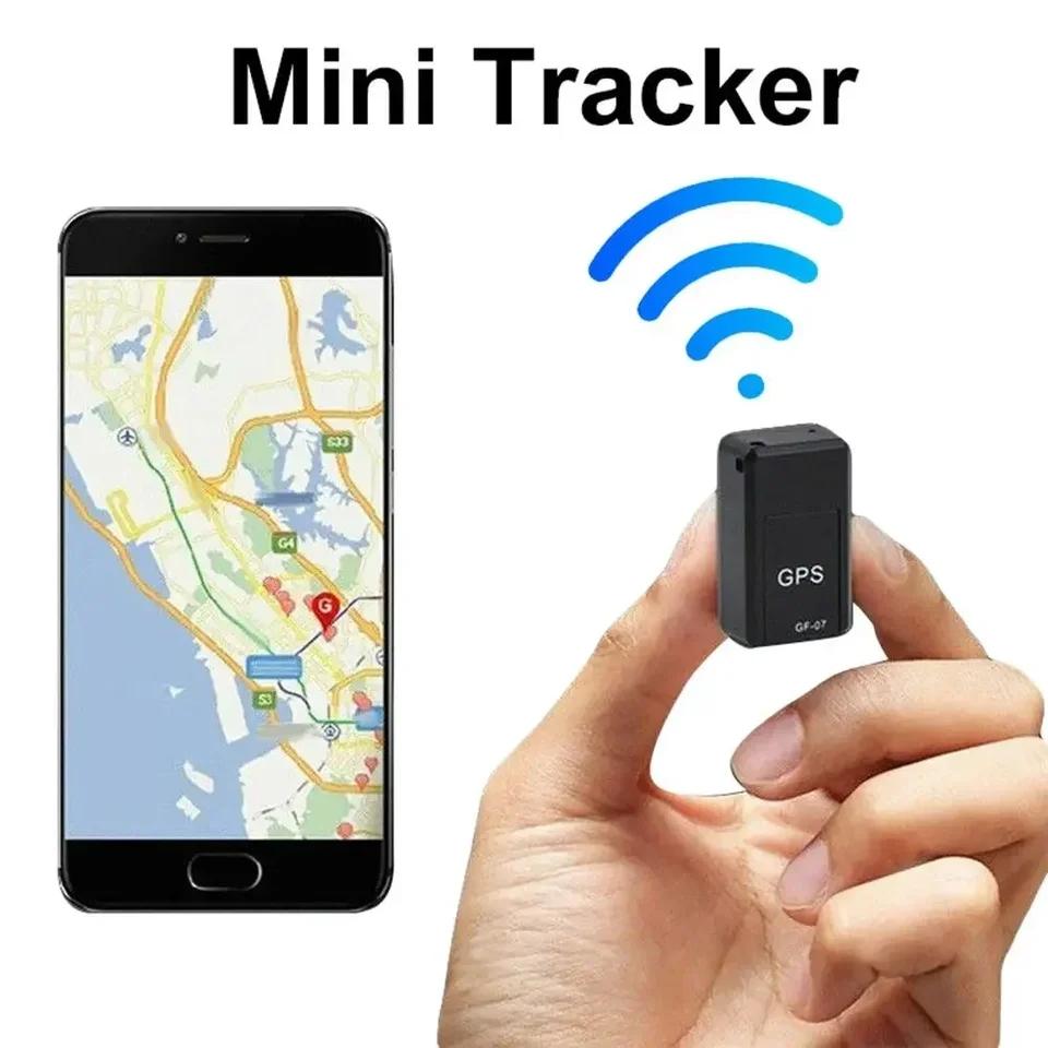 Мини Gf-07 GPS-трекер Автомобиль Велосипед Велосипед Домашние животные Дети Отслеживание в реальном времени Позиционер Сильный магнитный Локатор от потери