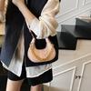 Textured Mini Dumpling Bag Women's 2025 Summer New Fashion Versatile Chain Shoulder Bag Temperament Portable Messenger Bag