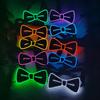LED Bow Tie Glow In The Dark Adjustable Button Various Light Modes for Parties Weddings Halloween Cosplay