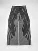 Black Ripped Y2k Baggy Jeans Harajuku Hip Hop High Waist Pants New Gothic Retro Jeans Wide Leg Streetwear