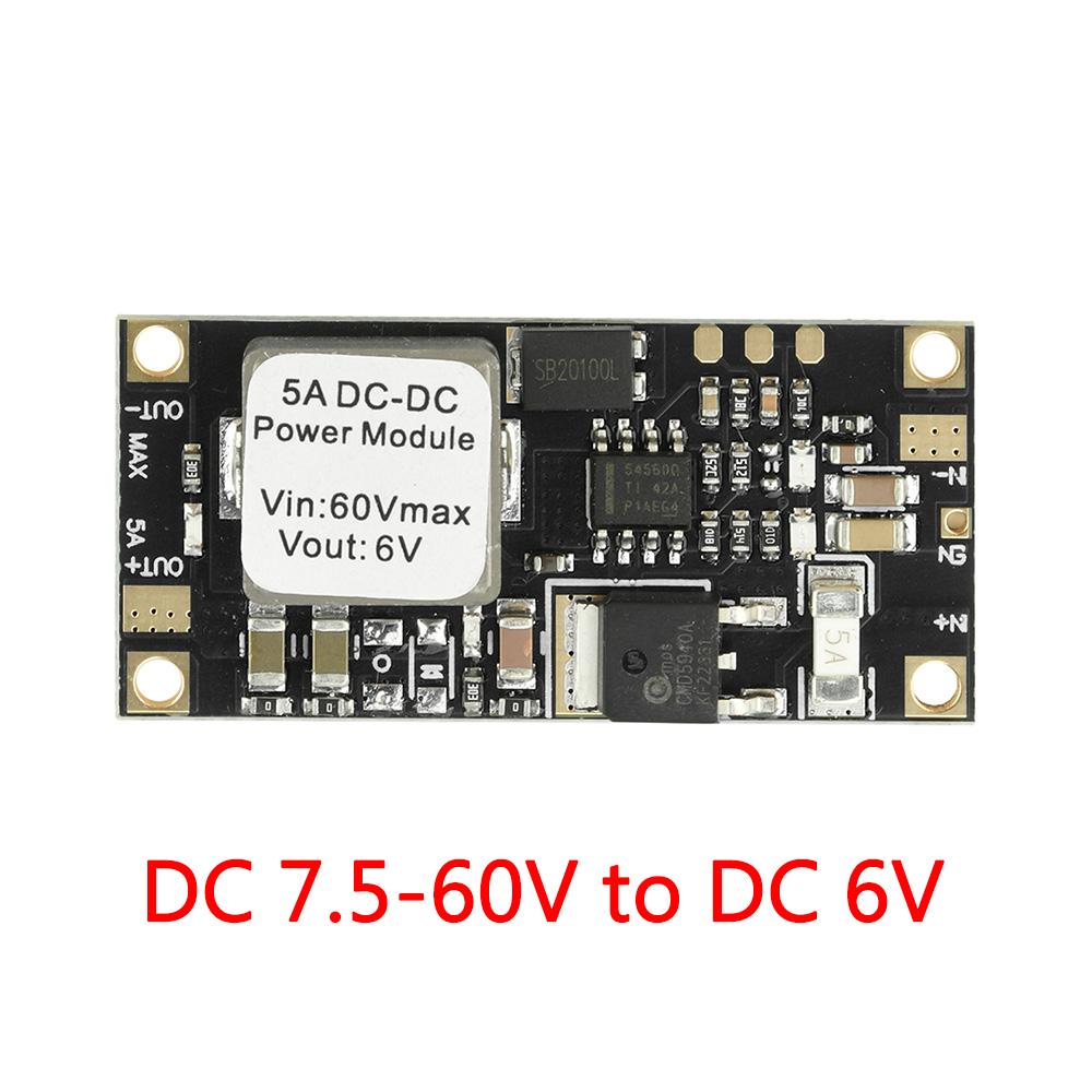 Понижающий DC-DC модуль DC 9.9-60V на 8.4V 41W Неизолированный понижающий модуль 5A для сервоприводов, дронов, промышленных плат управления