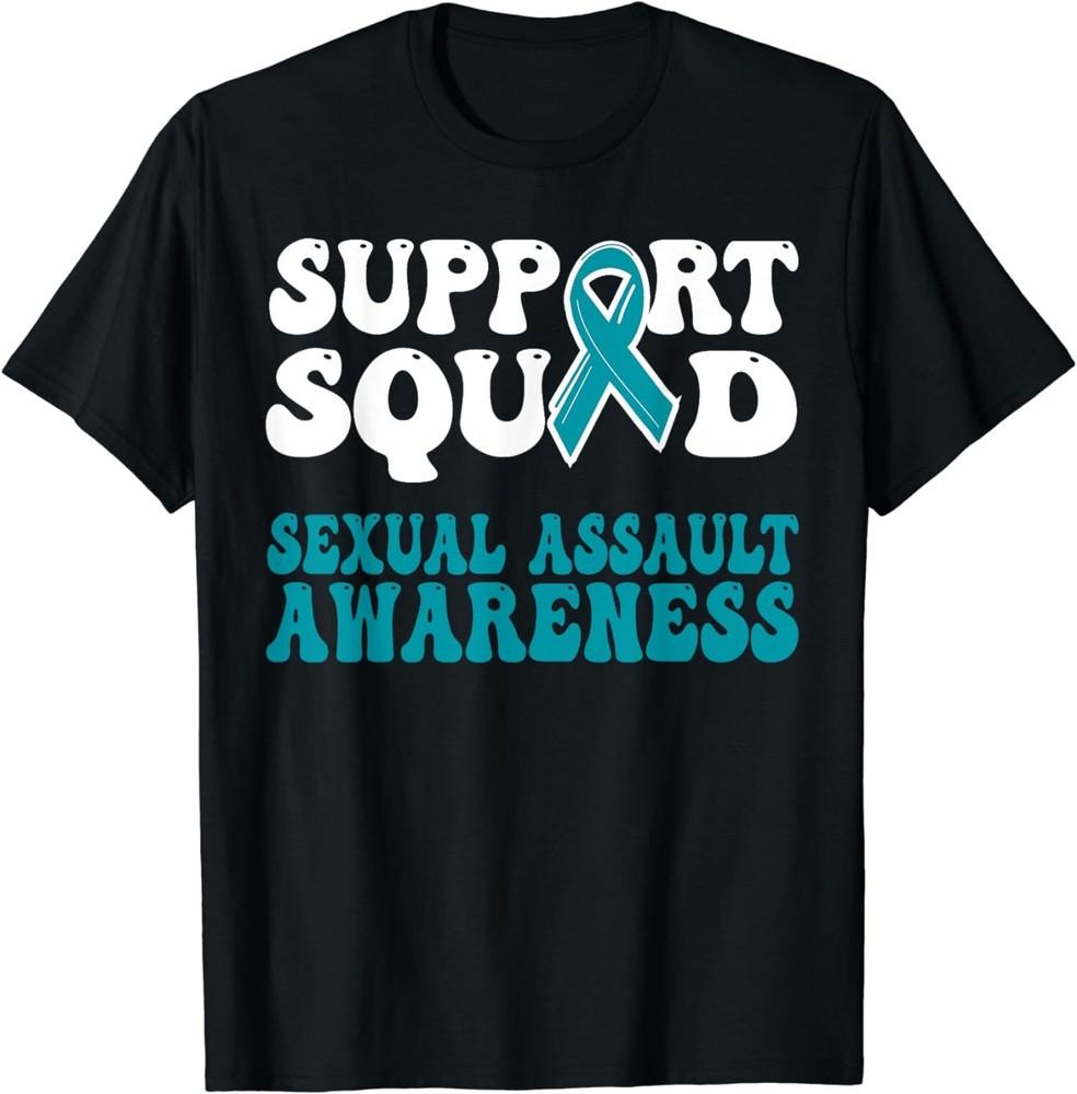 Support Team Squad Sexual Assault Awareness Month Unisex T-Shirt