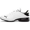 Casual Shock Absorbing Non-Slip Lightweight Low-Top Running Shoes Men Sneakers White Black 194162-01