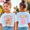 Cute Dolphin Birthday Digital Cartoon Printed Summer Casual Comfortable Cotton Short sleeved Tshirt