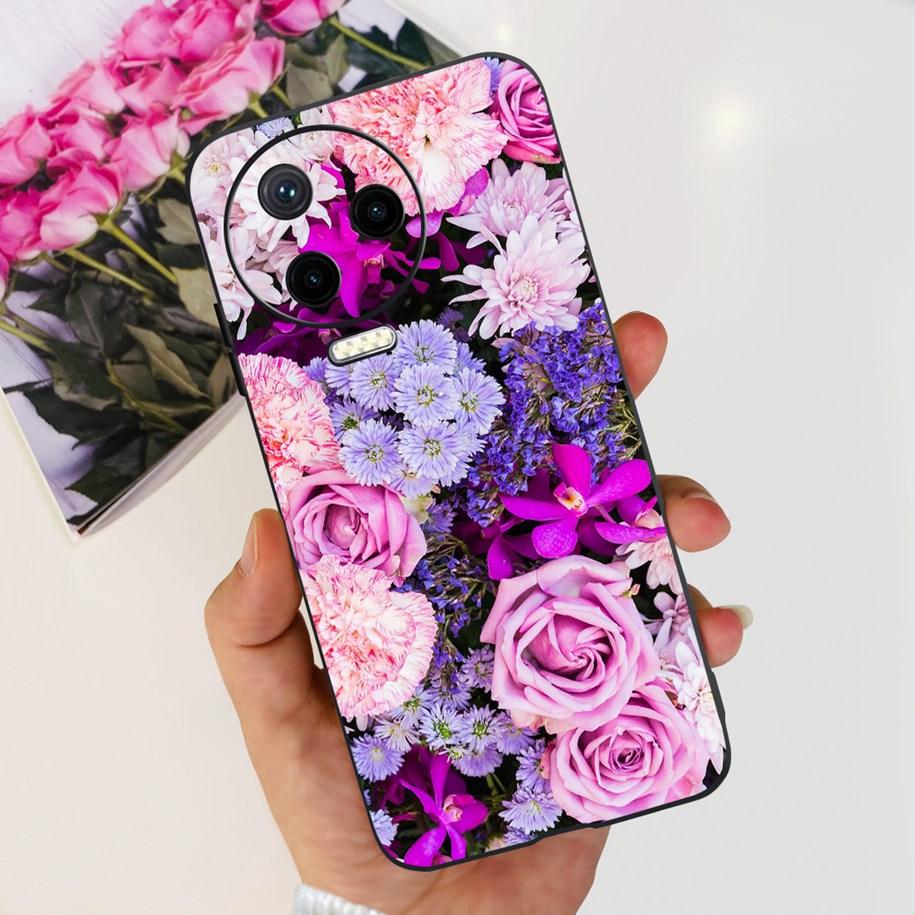 Для Infinix Note 12 Pro 4G Чехол Note 12 2023 X676C X676B Задняя крышка Милый Астронавт Мягкий ТПУ Чехол для Телефона Для Note12 Pro 4G Coque