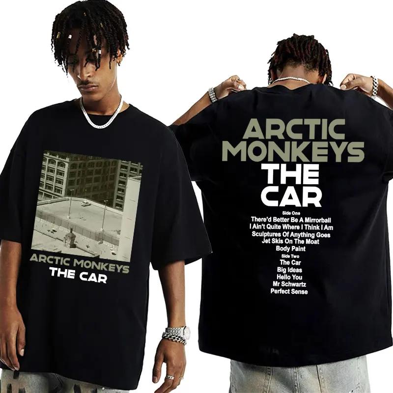 Винтажная футболка Favourite Worst Nightmare Футболка Arctic Monkeys 505 с принтом текстов песен для мужчин и женщин в стиле хип-хоп-панк свободного покроя