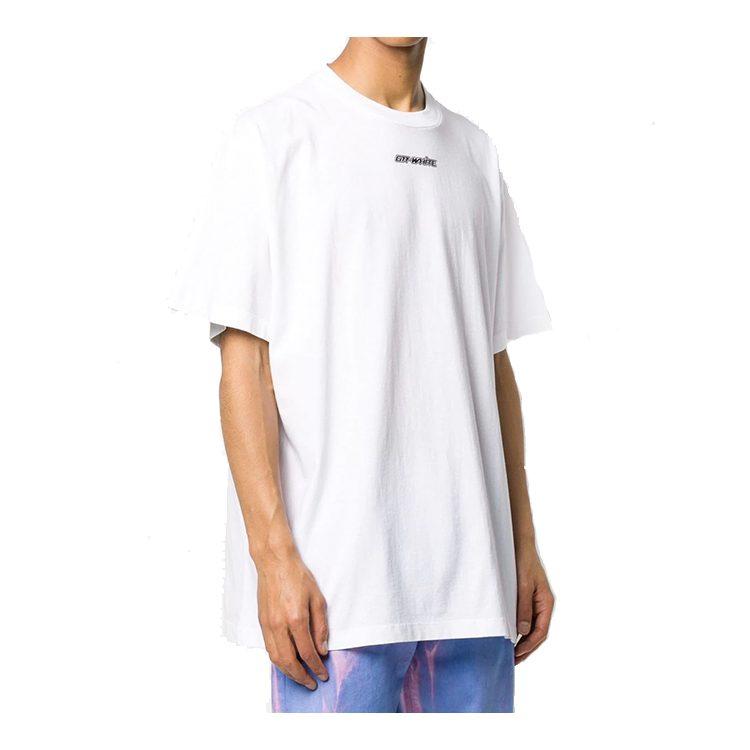 OFF WHITE Футболка Оверсайз Красные Стрелы OMAA038E20JER0020125